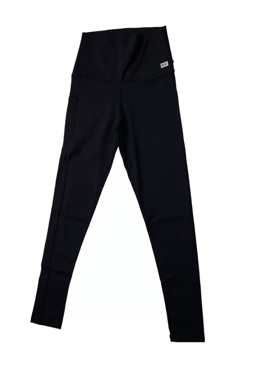 Legg meia cinta com bolso